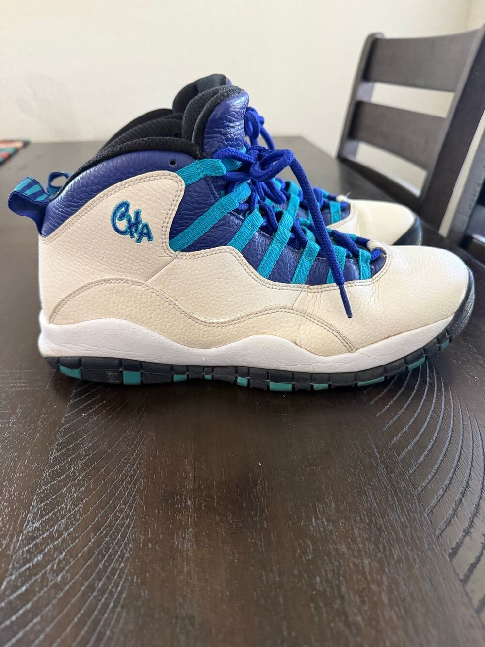 Air Jordan 10 Retro Charlotte Hornets City Pack 2016 Men’s Size 10